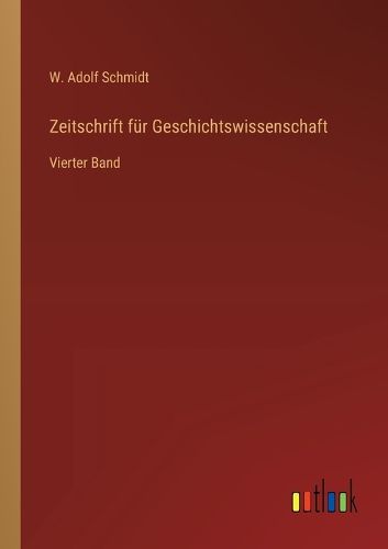 Cover image for Zeitschrift fuer Geschichtswissenschaft