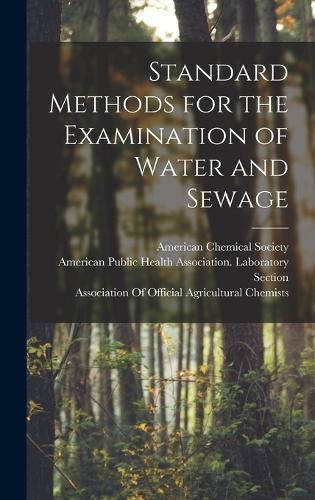 Cover image for Standard Methods for the Examination of Water and Sewage