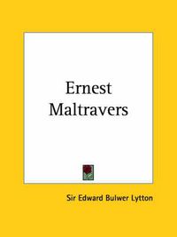 Cover image for Ernest Maltravers (1837)