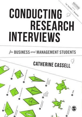 Cover image for Conducting Research Interviews for Business and Management Students