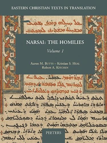 Cover image for Narsai: The Homilies. Volume 1