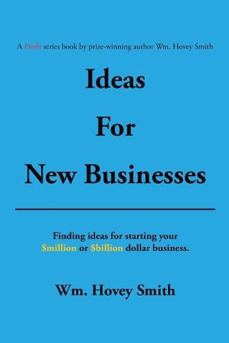 Cover image for Ideas for New Businesses