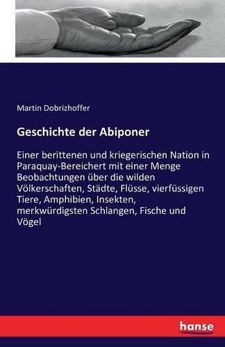 Geschichte Der Abiponer