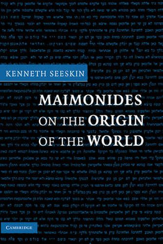 Cover image for Maimonides on the Origin of the World