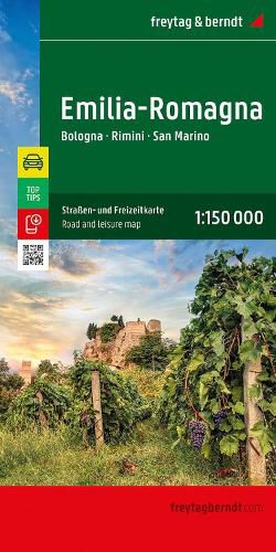 Cover image for Emilia-Romagna Road and Leisure Map