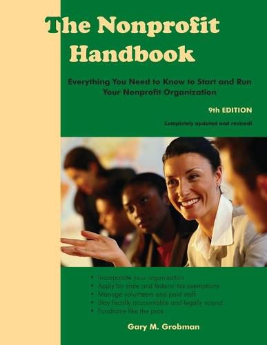 The Nonprofit Handbook: Everything You Need To Know To Start and Run Your Nonprofit Organization