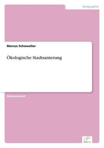 Cover image for OEkologische Stadtsanierung