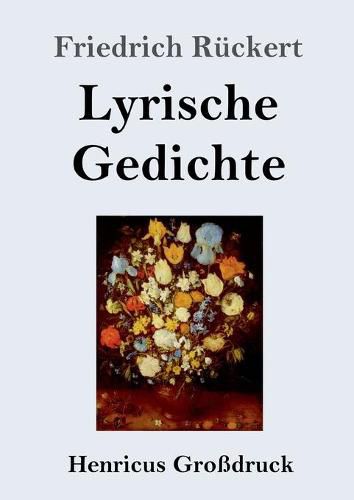 Cover image for Lyrische Gedichte (Grossdruck)