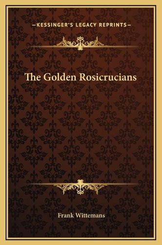 Cover image for The Golden Rosicrucians