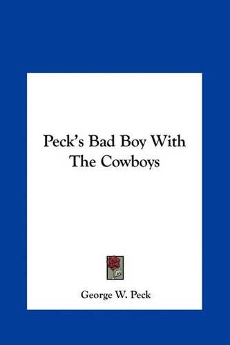 Peck's Bad Boy with the Cowboys