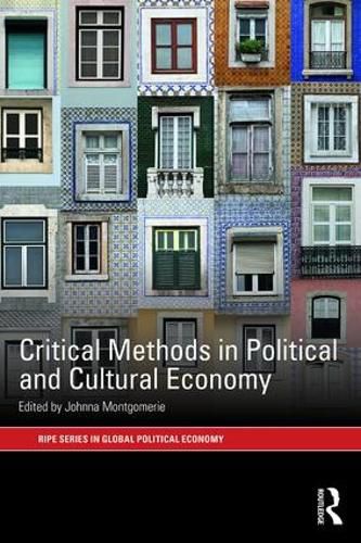 Cover image for Critical Methods in Political and Cultural Economy