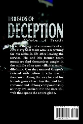 Cover image for Threads of Deception (subtitle "Webs of Truth")