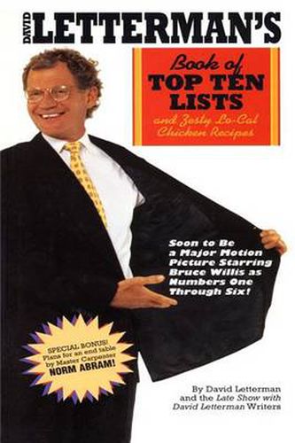 David Letterman's New Book of Top Ten Lists: and Wedding Dress Patterns for the Husky Bride