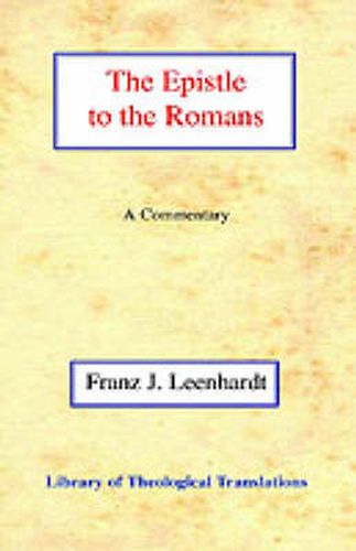 Cover image for The Epistle to the Romans