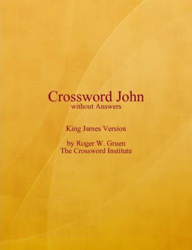 Cover image for Crossword John Without Answers