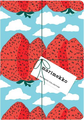 Cover image for Marimekko Strawberry Notebook Collection