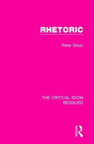 Cover image for Rhetoric