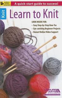 Cover image for Learn to Knit