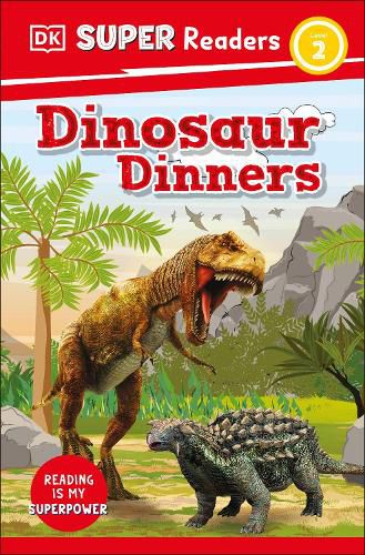 Cover image for DK Super Readers Level 2 Dinosaur Dinners