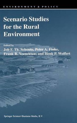 Cover image for Scenario Studies for the Rural Environment: Selected and edited Proceedings of the Symposium Scenario Studies for the Rural Environment, Wageningen, The Netherlands, 12-15 September 1994