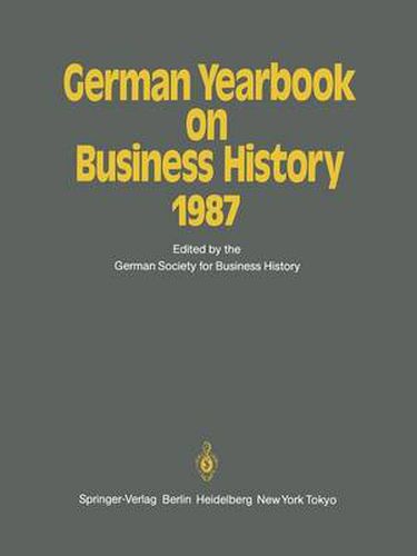 Cover image for German Yearbook on Business History 1987