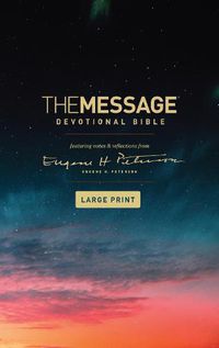 Cover image for Message Devotional Bible Large Print, The