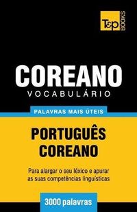 Cover image for Vocabulario Portugues-Coreano - 3000 palavras mais uteis