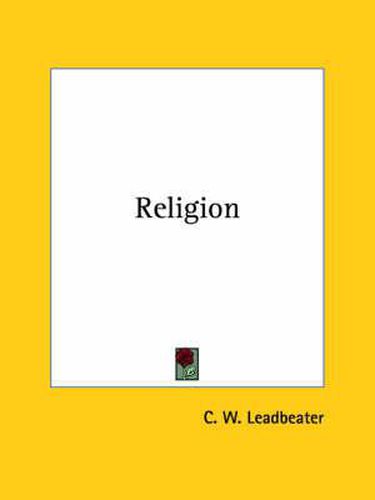 Cover image for Religion