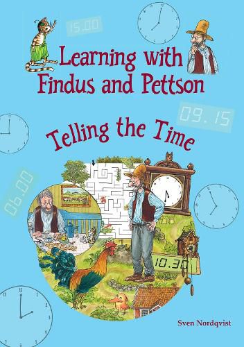 Cover image for Learning with Findus and Pettson - Telling the Time