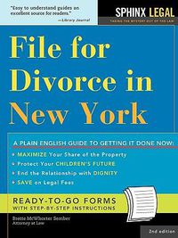 Cover image for File for Divorce in New York