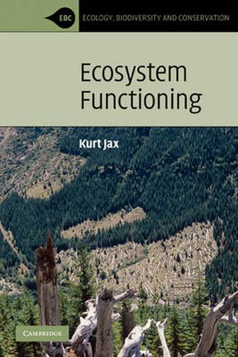 Cover image for Ecosystem Functioning