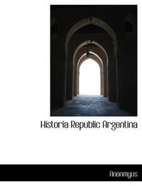 Cover image for Historia Republic Argentina