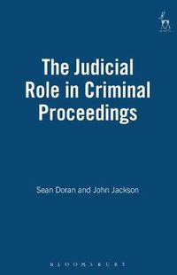 Cover image for The Judicial Role in Criminal Proceedings