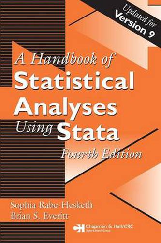 Cover image for Handbook of Statistical Analyses Using Stata