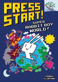 Cover image for Super Rabbit Boy World!: A Branches Book (Press Start! #12) (Library Edition)