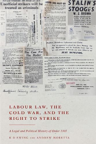Cover image for Labour Law, the Cold War, and the Right to Strike