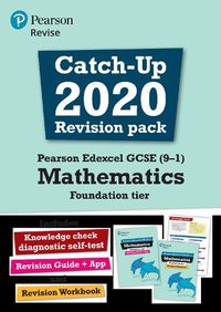 Cover image for Pearson REVISE Edexcel GCSE (9-1) Maths Foundation Catch-up Revision Pack: for home learning, 2022 and 2023 assessments and exams