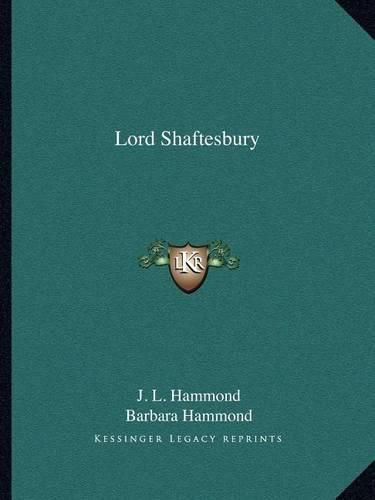 Lord Shaftesbury