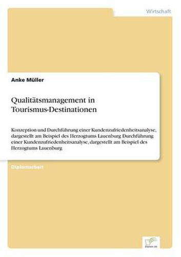 Cover image for Qualit tsmanagement in Tourismus-Destinationen