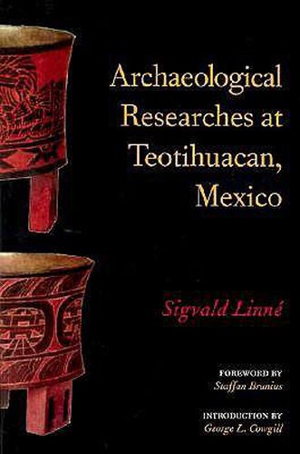 Cover image for Archaeological Researches at Teotihuacan, Mexico