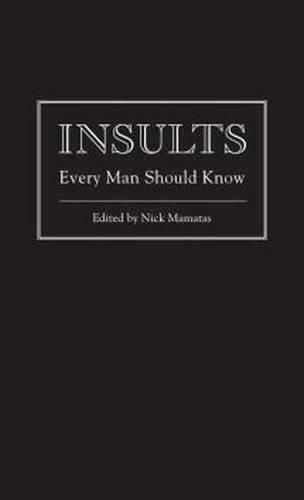 Cover image for Insults Every Man Should Know