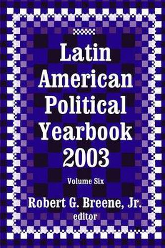 Cover image for Latin American Political Yearbook