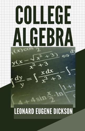 Cover image for College Algebra