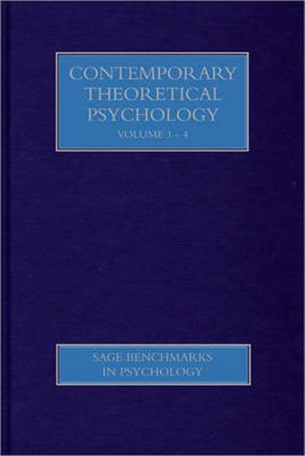 Cover image for Theoretical Psychology - Contemporary Readings