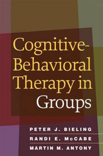 Cover image for Cognitive-behavioral Therapy in Groups