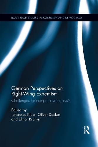 Cover image for German Perspectives on Right-Wing Extremism: Challenges for Comparative Analysis