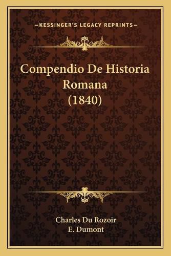 Compendio de Historia Romana (1840)