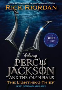 Cover image for Percy Jackson and the Olympians, Book One: Lightning Thief Disney+ Tie in Edition