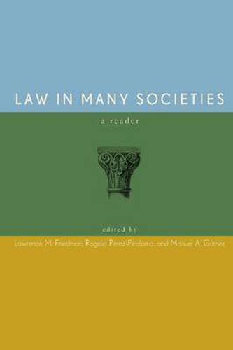 Cover image for Law in Many Societies: A Reader