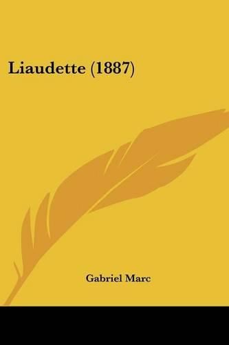 Cover image for Liaudette (1887)
